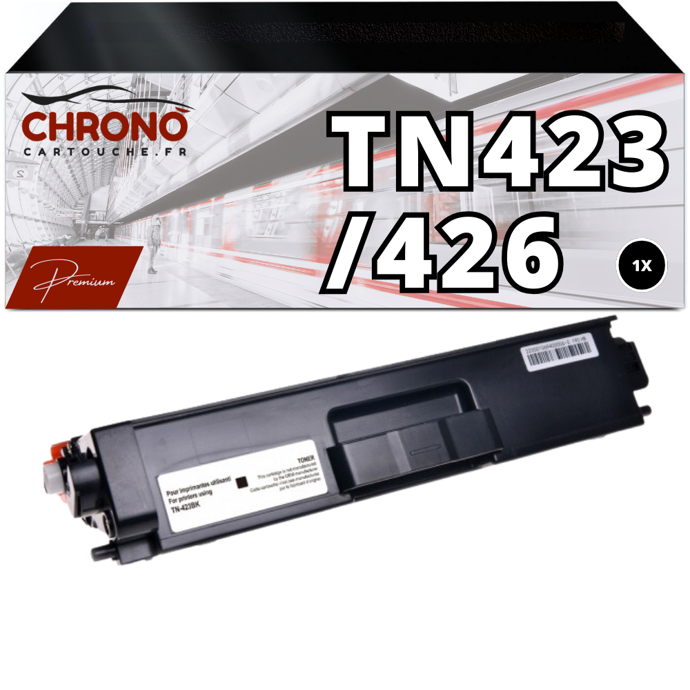 Toner compatible BROTHER TN-423/TN-426XL noir - ChronoCartouche