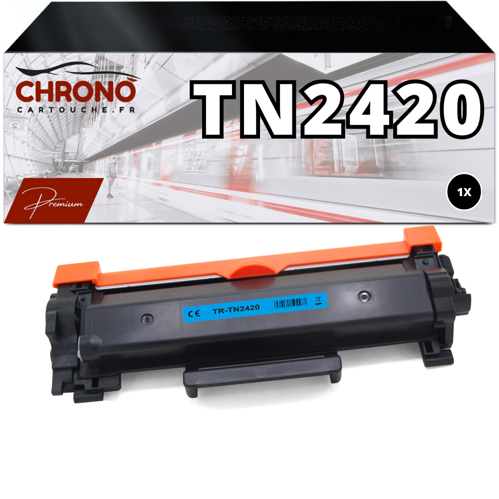 Toner compatible BROTHER TN-2420 noir